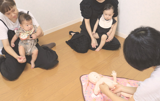 ママさんたちが交流できる場の提供